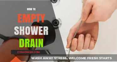 Effective DIY Methods to Clear and Empty Your Shower Drain Easily