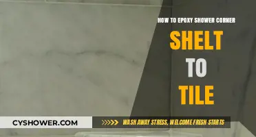 Epoxy Shower Corner Shelf Installation: A Step-by-Step Tile Mounting Guide