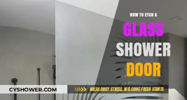DIY Glass Shower Door Etching: Easy Steps for Elegant Results