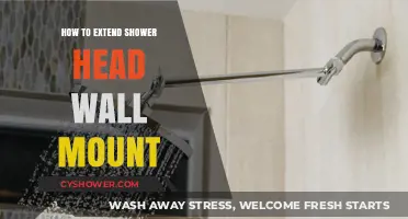 Easy DIY Guide: Extending Your Shower Head Wall Mount Effortlessly