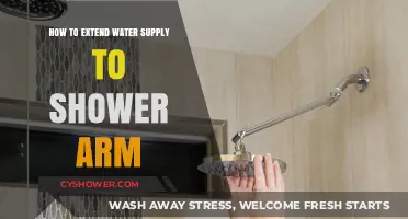 Easy DIY Guide: Extending Your Shower Arm's Water Supply Line