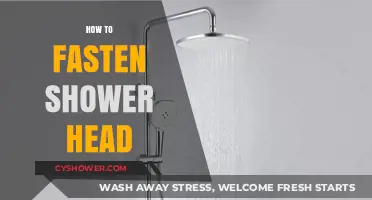 Quick and Easy Guide to Fastening Your Shower Head Securely