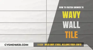 Secure Your Shower to Wavy Wall Tiles: A Step-by-Step Guide