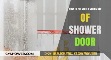 Effective Tips to Remove Water Stains from Your Shower Door