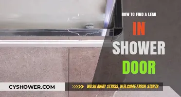 Quickly Locate and Fix Shower Door Leaks: A Step-by-Step Guide