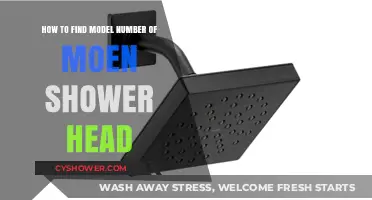 Locate Your Moen Shower Head Model Number Easily: A Quick Guide