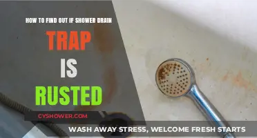 Is Your Shower Drain Trap Rusted? Here's How to Check