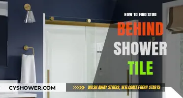 Finding Studs Behind Shower Tile: A Step-by-Step DIY Guide
