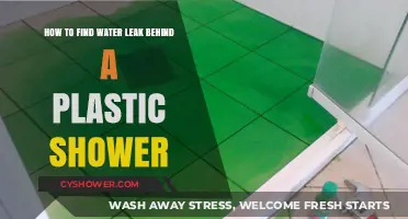 Detecting Hidden Water Leaks Behind Plastic Showers: A Step-by-Step Guide