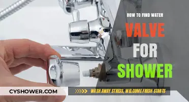 Locate Your Shower's Water Valve: A Step-by-Step Guide