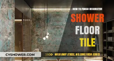 Mastering Decorative Shower Floor Tile Finishing: Tips and Techniques