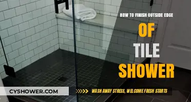 Perfectly Finish Your Tile Shower's Outside Edge: A Step-by-Step Guide