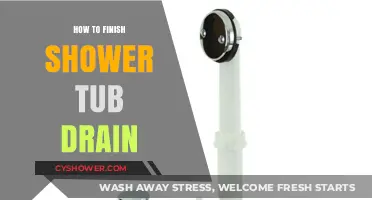 Complete Guide to Finishing Your Shower Tub Drain Installation