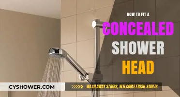 Concealed Shower Head Installation: A Step-by-Step DIY Guide