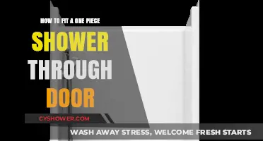 Fitting a One-Piece Shower Through Your Door: A Step-by-Step Guide