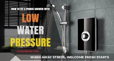 Boosting Low Water Pressure: A Guide to Installing Power Showers