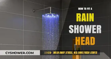 Easy Steps to Install a Luxurious Rain Shower Head at Home