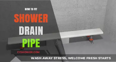 Easy Guide to Installing and Fitting Your Shower Drain Pipe