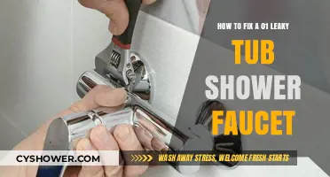 Quick Fix: Repairing a Leaky Tub Shower Faucet in 5 Steps