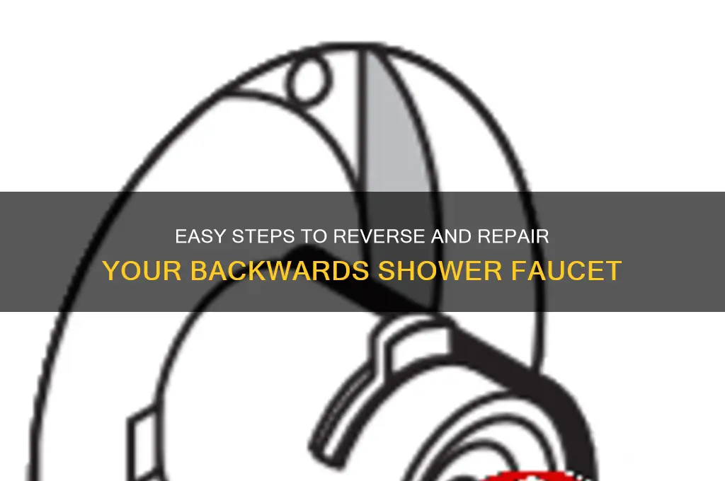 how to fix a backwards shower faucet