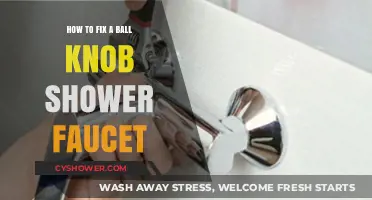 Easy DIY Guide: Repairing Your Ball Knob Shower Faucet Quickly