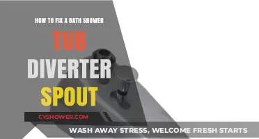 Fix Your Bath Shower Tub Diverter Spout: A Step-by-Step Guide