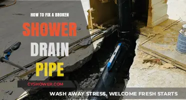 Quick DIY Guide to Repairing a Broken Shower Drain Pipe
