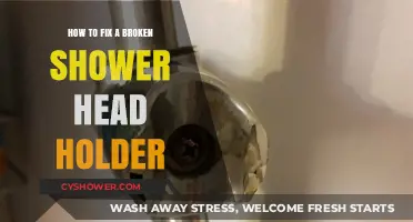 Quick DIY Guide: Repairing Your Broken Shower Head Holder Easily