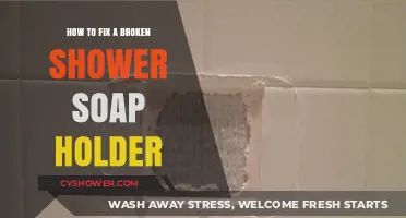 Quick DIY Repair: Fixing Your Broken Shower Soap Holder Easily