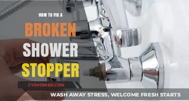 Quick DIY Guide: Repairing a Broken Shower Stopper Easily