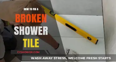 Quick DIY Guide to Repairing a Cracked Shower Tile