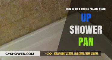 Repairing a Cracked Plastic Stand-Up Shower Pan: DIY Guide