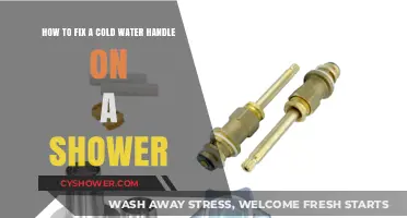 Quick Fix: Repairing Your Shower's Cold Water Handle Easily