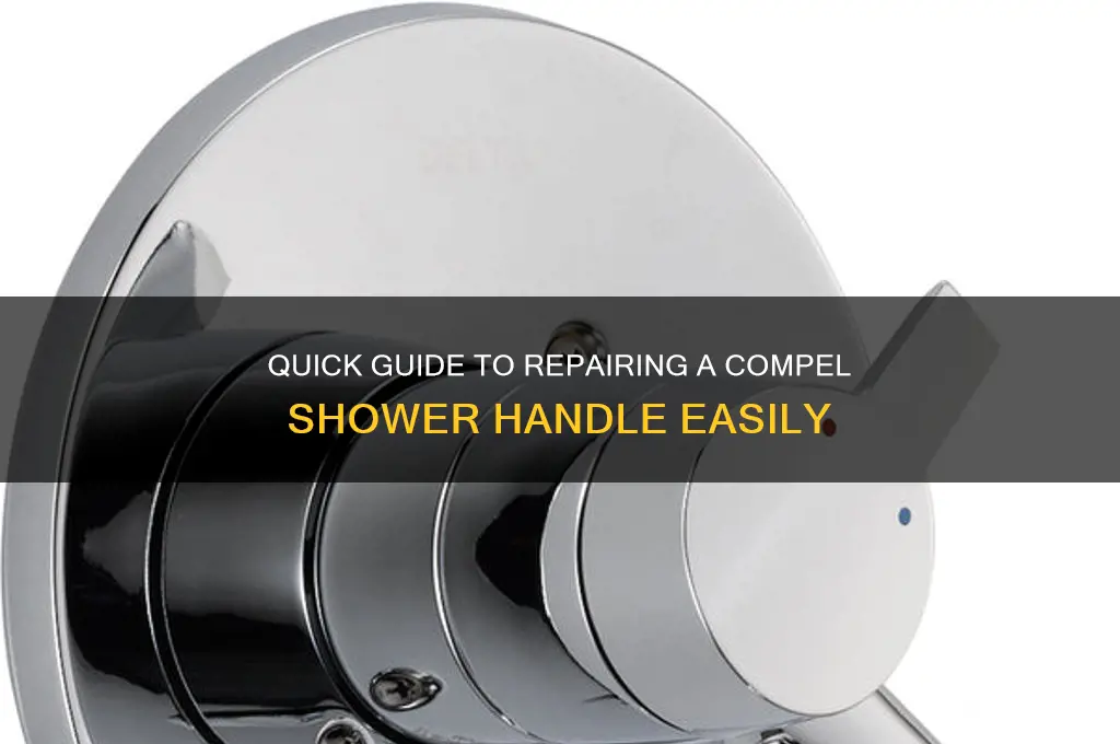 how to fix a compel shower handle