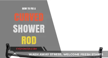 Easy DIY Guide: Straightening and Fixing a Curved Shower Rod