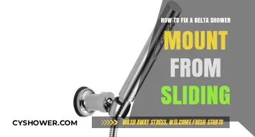 Stop Delta Shower Mount Sliding: Quick DIY Repair Guide