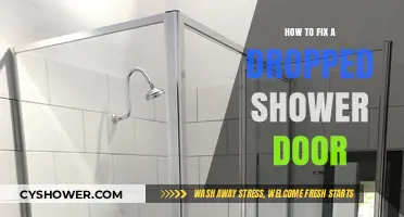 Quick DIY Guide to Repairing a Dropped Shower Door Easily