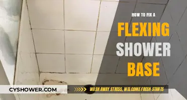 Fixing a Flexing Shower Base: Step-by-Step Repair Guide