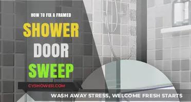 Fixing Your Framed Shower Door Sweep: A Step-by-Step Guide