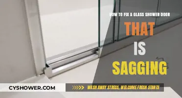 Fix Sagging Glass Shower Doors: Easy DIY Repair Guide