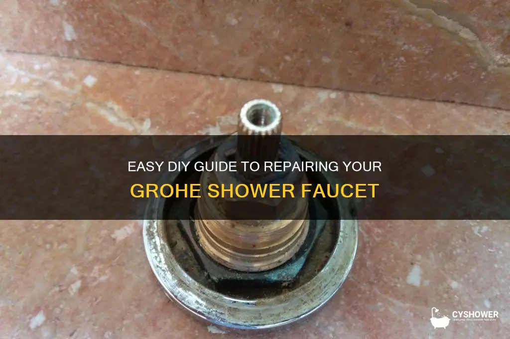 how to fix a grohe shower faucet