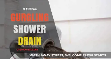 Quick Fixes for a Gurgling Shower Drain: DIY Solutions