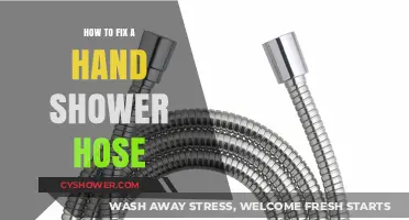 Quick DIY Guide: Repairing Your Hand Shower Hose Easily