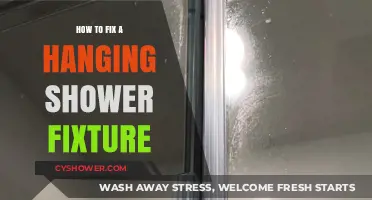 Quick DIY Guide: Repairing a Hanging Shower Fixture Easily