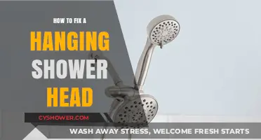 Quick Fixes for a Hanging Shower Head: DIY Repair Guide