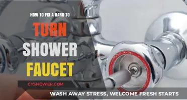 Easy Steps to Repair a Stiff Shower Faucet Handle