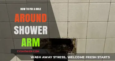 Easy DIY Guide: Repairing a Hole Around Your Shower Arm
