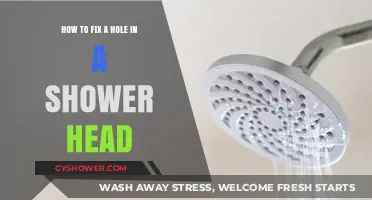 Quick DIY Guide: Repairing a Hole in Your Shower Head Easily