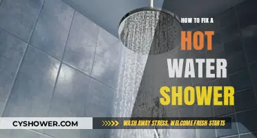 Quick Fixes for a Hot Water Shower That’s Not Working