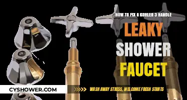 Fixing a Leaky Kohler 3-Handle Shower Faucet: Step-by-Step Guide